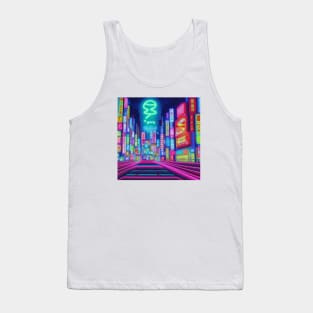 Tokyo - A Neon Wonderland Tank Top